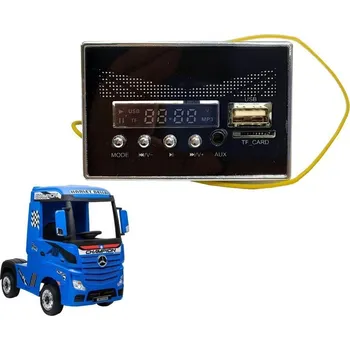 Dětské elektrovozidlo Mamido Hudební panel do elektrického vozítka Mercedes HL358 Actros