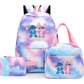 Batoh Disney Stitch s taškou na oběd - 015