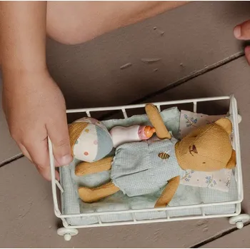 Dětské zboží Maileg Lněný medvídek Teddy Baby Maileg Teddy Baby