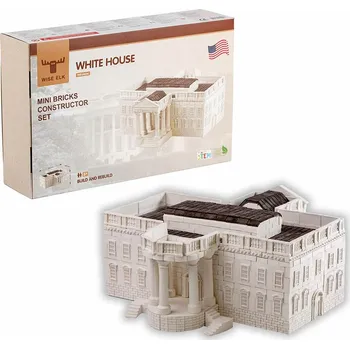 ostatní stavebnice WISE ELK Cihličková stavebnice Bílý dům 960 dílků