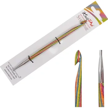 Nástroj na niť a příze Tuniský vyměnitelný dřevěný háček Symfonie 6 mm