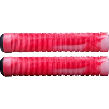 Příslušenství pro koloběžku TRYNYTY grip na koloběžku - Swirl Pro Scooter Grips (RED TRANSPARENT) velikost: OS