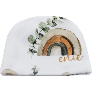 Čepice ENIE BABY dětská čepice Rainbow 6-9m
