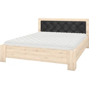 Postel Eoshop Postel Bargi, 160x200, Černá / San Remo Sand