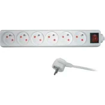 Prodlužovací kabel Retlux RPC 34 prod.pří. 5m/6 3×1,0mm WS