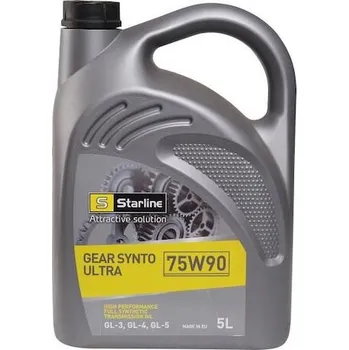 Převodový olej Převodový olej STARLINE GEAR SYNTO ULTRA 75W-90 - 5 l