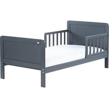 Dětská postýlka Dětská postel se zábranou Drewex Olek 140x70 cm grafit