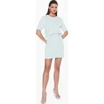 Pinko Pouzdrová sukně Galeotto 100216 A0IT Modrá Slim Fit XL