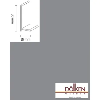 soklová lišta lišta Šedá měkká soklová lišta Döllken WL50 1069 (cena za bm)