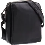 Pánská kožená taška přes rameno Sendi Design N-52005 černá