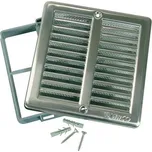 mřížka větrací se síťovinou 150x150mm nerez