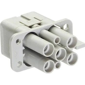 Elektrická zásuvka HARTING Han Q 4/2 F-c 09120063141 konektorová vložka, zásuvka, seria Han® Q, 1 ks