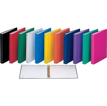 Pořadač A4 4kroužkový 35/20mm PP žlutý