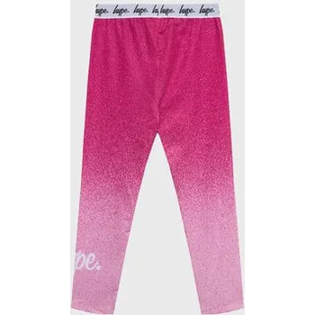 Dámské legíny HYPE Legíny ZVLR-275 Růžová Slim Fit 11_12Y