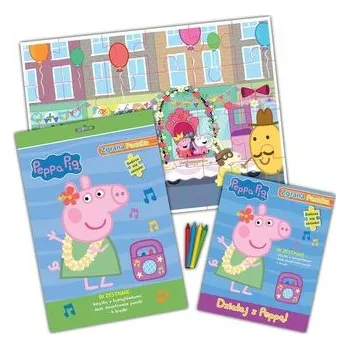 První čtění Peppa Pig Zgrana paczka Działaj z Peppą!