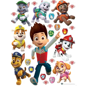 Samolepící dekorace Samolepka na zeď Paw Patrol 65x85cm DK 2323 DK2323