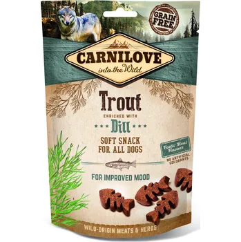 Carnilove Dog Semi Moist Snack Trout with Dill 200g
