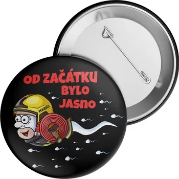Odznáček Hasiči spermie