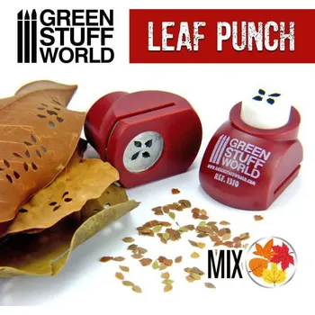 Plastikový model Miniature Leaf Punch (Red)