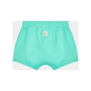 Dámské oblečení United Colors Of Benetton Šortky z materiálu 3BL0A9006 Tyrkysová Regular Fit 74