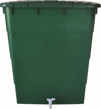 sud na dešť.vodu 300l PH hranatý s kohoutkem+víko
