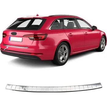 Nárazník Nerez kryt zadního nárazníku Omtec Audi A4 2008-16 kombi, ALLROAD