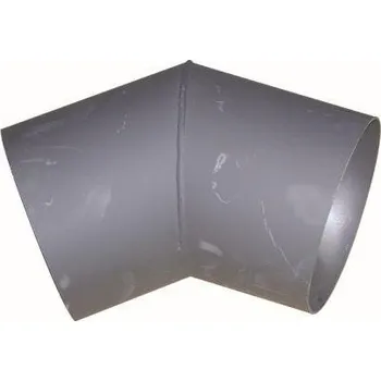 Kouřovod koleno kouřové 125mm/45st.t.1,5mm ČER