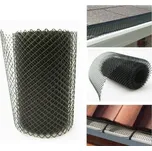 síť ochranná do okapu 16cmx6m PE + 8ks háčků