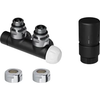 Isan 222R termostatická sada rohová středová pravá černá mat O39SWAR221