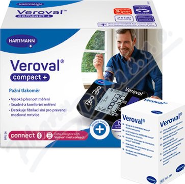 Tonometr digi.VerovalCompact+connect pažní+adaptér