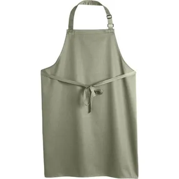 Pracovní zástěra Dennys London Unisex zástěra s laclem DP200 Sage 71 x 91 cm
