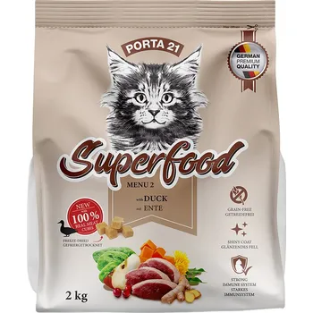 Krmivo pro psa 2kg Porta 21 Superfood Menu 2 s kachním