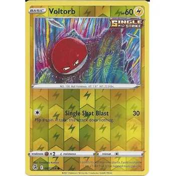 Společenská hra Pokémon karta Voltorb 087/264 Reverse Holo - Fusion Strike