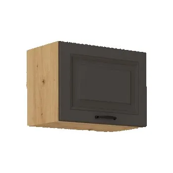 Kuchyňská skříňka Závěsná skříňka Retroline 50 GU-36 1F, Barva: dub artisan + grafit MIRJAN 5903211145285