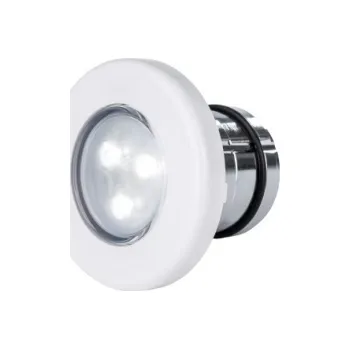 Bazénové osvětlení Astralpool reflektor s LED diodami LumiPlus Mini 2.11 studené bílé světlo 12 V AC, čelo ABS s převlečnou matkou 2˝, pro všechny typy bazénů