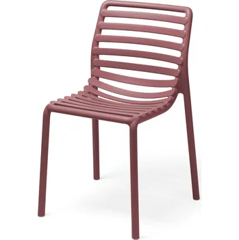 Židle NARDI DOGA BISTROT - marsala/ červená