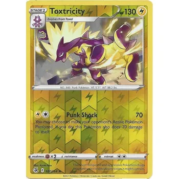 Karetní hra Pokémon karta Toxtricity 107/264 Reverse Holo - Fusion Strike
