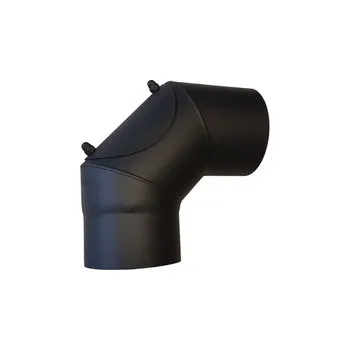 Koleno kouřové čistící 200 / 90 st. síla 1,5mm