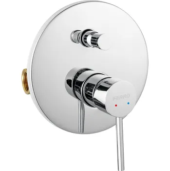 Vodovodní baterie Novaservis Vanová a sprchová podomítková baterie s přepínačem FIESTA