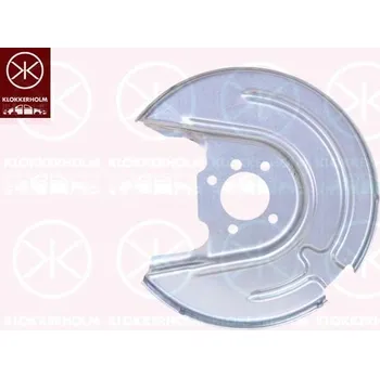Brzdový kotouč Ochranný plech proti rozstřikování, brzdový kotouč KLOKKERHOLM 9535877