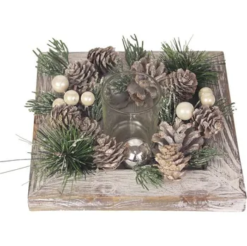 Vánoční svícen Svícen na jednu svíčku P1200