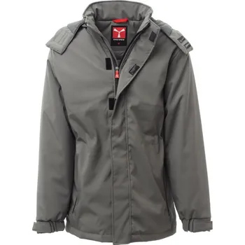 Pánská softshellová bunda PAYPER NORDET zatepl.softshell bunda - Smoke XXS