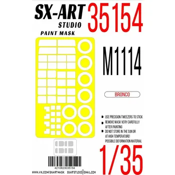 Plastikový model 1/35 Paint mask M1114 (BRONCO)