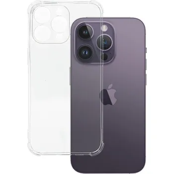 Pouzdro na mobilní telefon Kryt iPhone 15 Pro odolný průhledný (obal neboli pouzdro na iPhone 15 Pro)