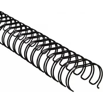 Vázací hřbet Drátěné kroužkové hřbety, 2:1 - 25,4mm - černé