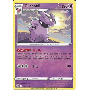 Sběratelská karetní hra Pokémon karta Granbull 116/264 - Fusion Strike