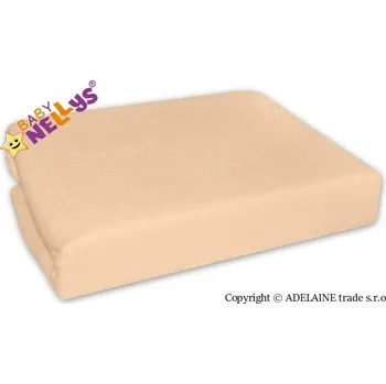 Prostěradlo Nepromokavé prostěradlo do postýlky 120x60cm - merunka, losos, Baby Nellys