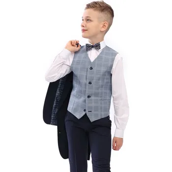 Chlapecká vesta Chlapecká vesta modrá Felix A