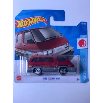 autíčko Hot Wheels - 1986 Toyota Van red ZE SBÍRKY