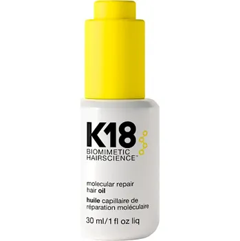 Vlasová regenerace K18 Hair Molecular Repair Hair Oil suchý olej proti krepatění
